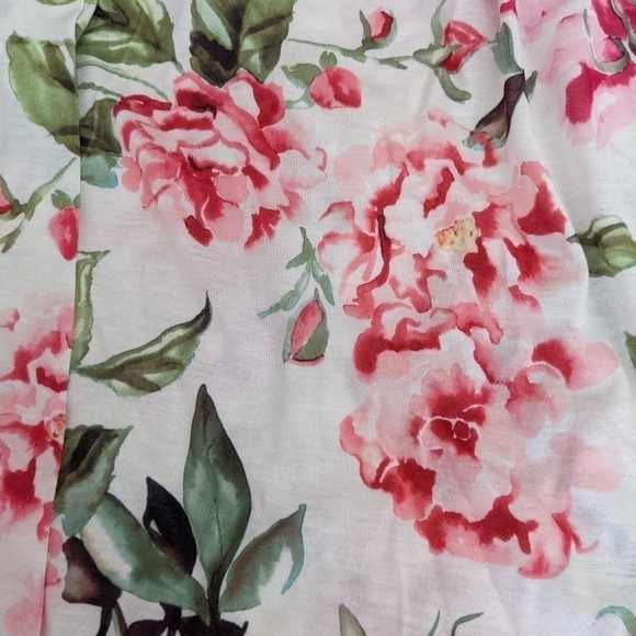 Show ME YOUR MUMU brie robe peonies floral print os - Picture 11 of 16